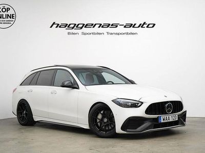 Vit Begagnad 2023 Mercedes C300 Premium Kombi | 419 000 kr