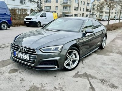 begagnad Audi A5 Quattro 2.0TDI 190hk S-Line Cockpit GPS B&O