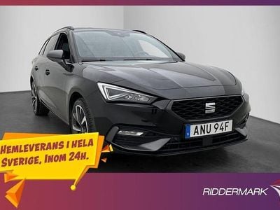 Svart Begagnad 2021 Seat Leon FR Kombi | 229 900 kr (Marknadspris)