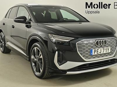 Mytsvart metallic Begagnad 2025 Audi Q4 e-tron S-Line SUV | 564 000 kr (Dyr)