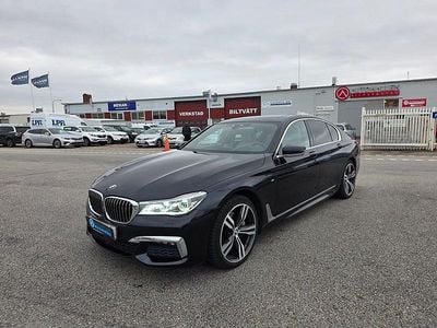 Begagnad BMW 740 Executive 320 HK (235 kW) 2017 Svart Sedan