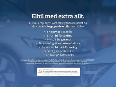 Silver Begagnad 2022 Volvo C40 Plus SUV | 329 000 kr (Bra pris)