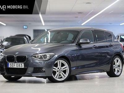 Begagnad BMW 116 Shadowline 136 HK (100 kW) 2014 Grå Halvkombi