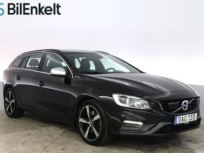 Svart Begagnad 2018 Volvo V60 R-Design Kombi | 179 900 kr (Bra pris)