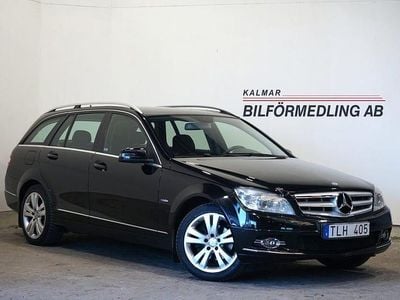 Svart Begagnad 2010 Mercedes C180 Avantgarde Kombi | 89 500 kr (Marknadspris)