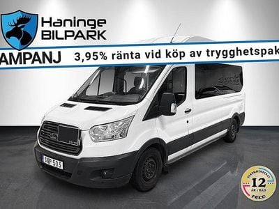 Vit Begagnad 2017 Ford Transit Kombi | 159 995 kr (Dyr)
