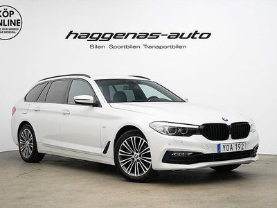 Vit Begagnad 2017 BMW 520 Shadowline Kombi | 239 000 kr (Lite dyr)