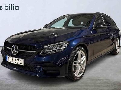 Blå Begagnad 2020 Mercedes C300e Kombi | 299 000 kr