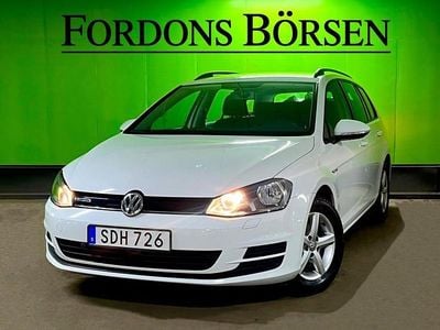 Vit Begagnad 2017 VW Golf VII Kombi | 124 000 kr (Bra pris)
