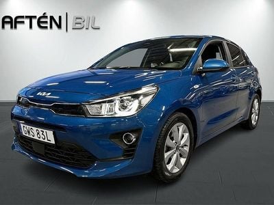 Begagnad Kia Rio Advance 101 HK (74 kW) 2022 Blå Halvkombi