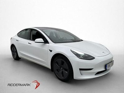 Begagnad Tesla Model 3 Standard Range 235 kW (320 HK) 2022 Vit Sedan