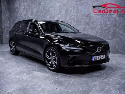 Svart Begagnad 2021 Volvo V60 R-Design Kombi | 259 800 kr (Lite dyr)