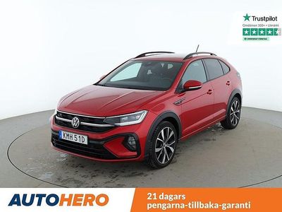 Röd Begagnad 2021 VW Taigo R-line SUV | 245 000 kr (Marknadspris)