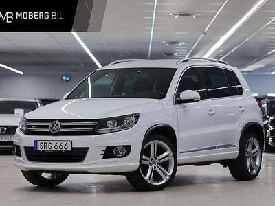 Vit Begagnad 2014 VW Tiguan R-line SUV | 119 900 kr (Marknadspris)