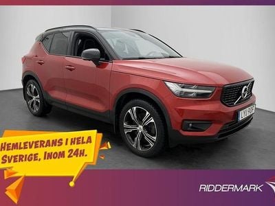 Röd Begagnad 2020 Volvo XC40 R-Design SUV | 339 900 kr (Marknadspris)