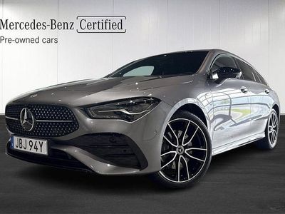Grå Begagnad 2025 Mercedes CLA250 Shooting Brake AMG Kombi | 469 900 kr (Lite dyr)