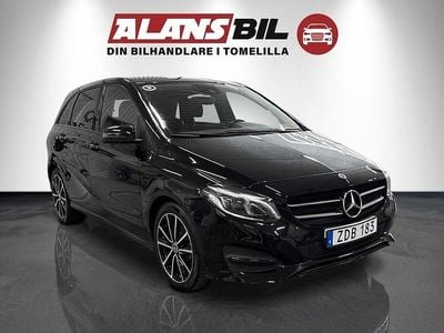 Begagnad Mercedes B180 Urban 109 HK (80 kW) 2017 Svart Minibuss