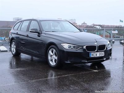 Svart Begagnad 2012 BMW 318 Kombi | 109 900 kr (Marknadspris)