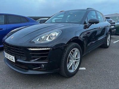 Svart Begagnad 2017 Porsche Macan S SUV | 399 500 kr (Bra pris)