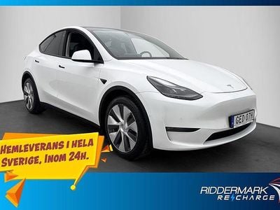 Vit Begagnad 2021 Tesla Model Y Long Range AWD SUV | 309 700 kr (Marknadspris)