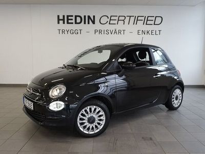 begagnad Fiat 500 Hybrid Lounge 70hk /V-HJUL