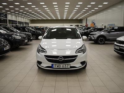Vit Begagnad 2015 Opel Corsa Enjoy Halvkombi | 89 900 kr (Dyr)