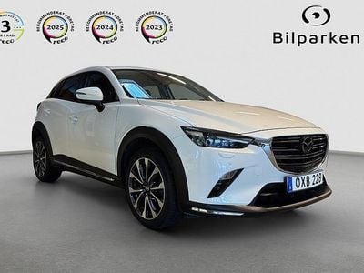 Vit Begagnad 2019 Mazda CX-3 Optimum SUV | 199 990 kr (Bra pris)