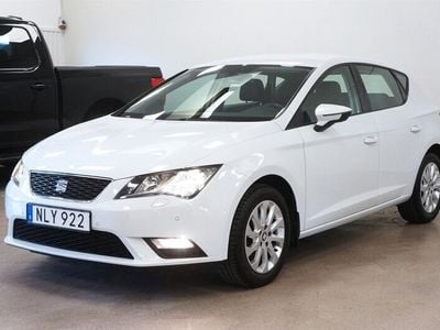 Begagnad Seat Leon Style 111 HK (81 kW) 2014 Vit Halvkombi