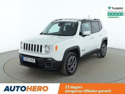Vit Begagnad 2015 Jeep Renegade Limited SUV | 136 000 kr (Lite dyr)