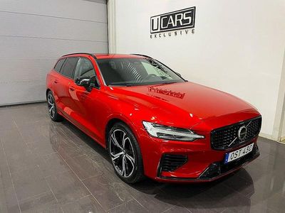 Röd Begagnad 2022 Volvo V60 R-Design Kombi | 339 500 kr (Dyr)
