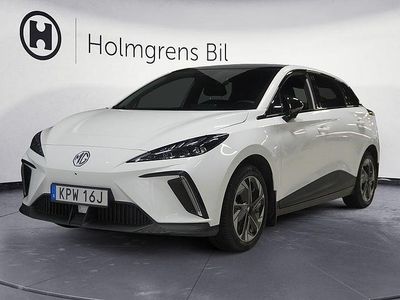 Dover white Begagnad 2022 MG MG4 EV Halvkombi | 234 800 kr (Marknadspris)