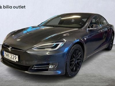 Begagnad Tesla Model S 386 kW (525 HK) 2018 Grå Halvkombi