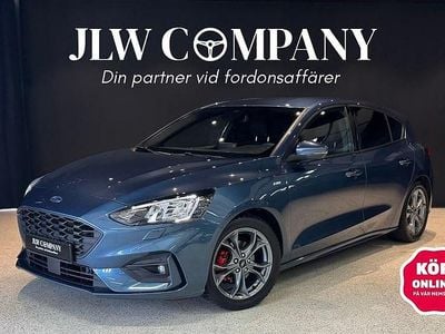 Blå Begagnad 2021 Ford Focus ST-Line Halvkombi | 164 900 kr