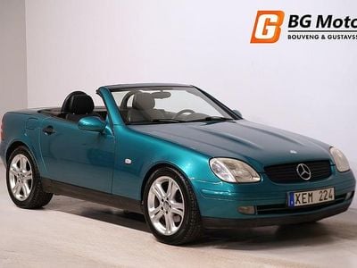 Begagnad Mercedes SLK200 136 HK (100 kW) 1997 Grön (vivianit green metallic) Cab
