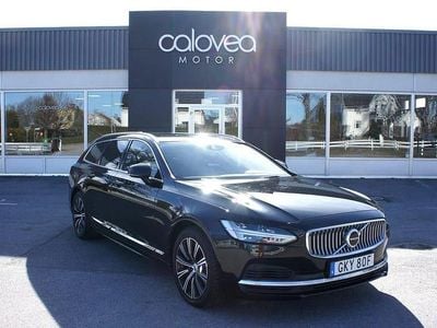 Svart Begagnad 2021 Volvo V90 Inscription Kombi | 239 900 kr (Marknadspris)