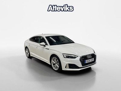 Begagnad Audi A5 Advanced 265 HK (194 kW) 2020 Vit Sportkupé