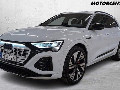Begagnad Audi Q8 e-tron S-Line 303 kW (413 HK) 2024 Vit SUV