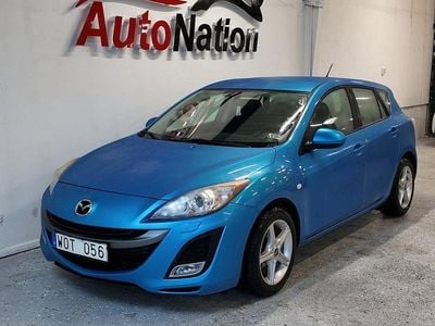 Begagnad Mazda 3 Inclusive 109 HK (80 kW) 2010 Blå Halvkombi