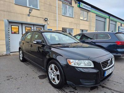 Begagnad Volvo V50 Kinetic 125 HK (91 kW) 2009 Svart Kombi