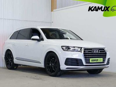 begagnad Audi Q7 Quattro 3.0 TDI V6 S Line 7-Sits Cockpit Drag Bose 272hk