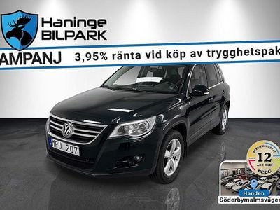 Begagnad VW Tiguan Style 141 HK (103 kW) 2010 Grön SUV