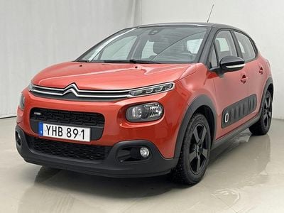 Orange Begagnad 2017 Citroën C3 PureTech | 79 800 kr (Marknadspris)