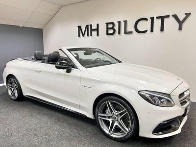 Begagnad Mercedes C63 AMG AMG 476 HK (350 kW) 2017 Vit Cab