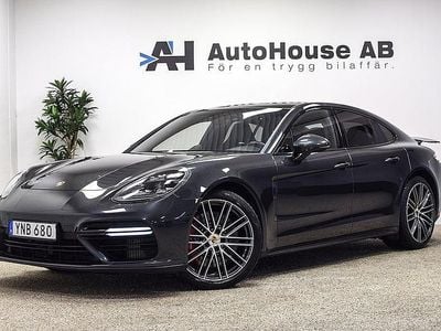 Grå Begagnad 2018 Porsche Panamera Turbo Sedan | 899 000 kr