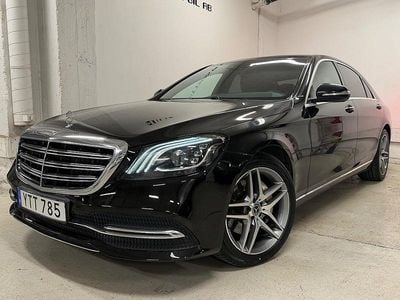 Begagnad Mercedes S350 286 HK (210 kW) 2018 Svart Sedan
