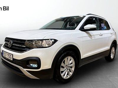 Vit Begagnad 2019 VW T-Cross Comfortline SUV | 159 900 kr (Marknadspris)