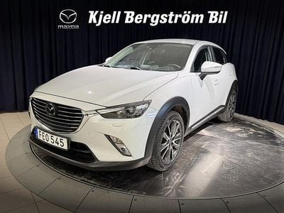 Vit metallic Begagnad 2016 Mazda CX-3 Optimum SUV | 115 000 kr (Marknadspris)