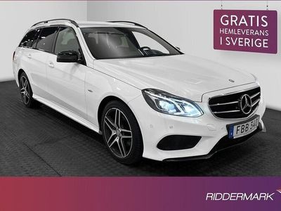 begagnad Mercedes E220 E220 Benzd 4M AMG Värmare H K Kamera Navi 2016, Kombi