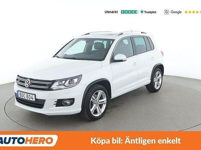 Begagnad VW Tiguan R-line 180 HK (132 kW) 2015 Vit SUV