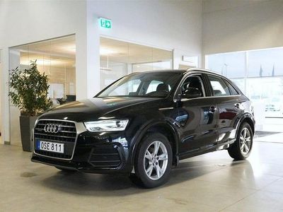 Svart Begagnad 2017 Audi Q3 SUV | 219 900 kr (Lite dyr)
